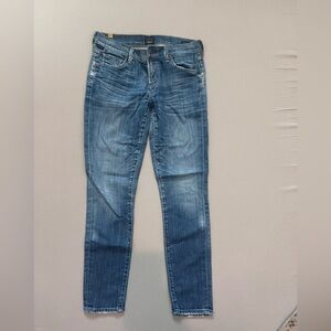 Citizens of humanity cropped skinny leg jeans